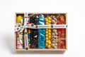 Assortiment de bonbons et friandises enrobées