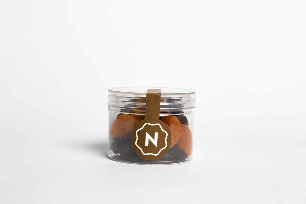 Dried Apricots Dipped in Dark Chocolate
