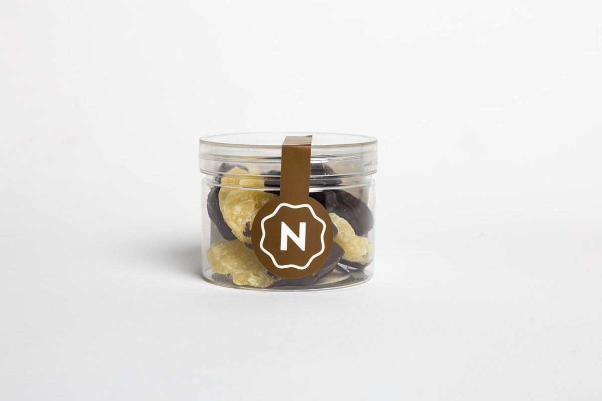 Pineapple Rings Dipped in 70.5% Dark Chocolate